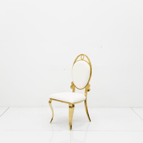 jüngste Unternehmensnachrichten über X-1829B-Gold-Edelstahl Hochzeitsstuhl