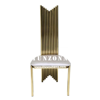 Hochzeitsveranstaltung Bankettstühle Moderne Möbel Edelstahl Hochzeitsparty-Sessel