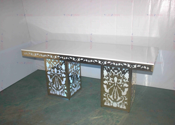 Stilistischer beleuchteter Kneipen-Tabellen-Kneipen-Tabellen-Stuhl stellte 4000X1200X750mm ein