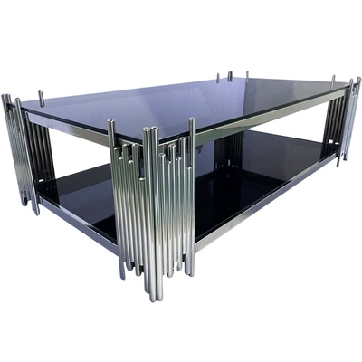 Großhandel Premium Qualität Couchtisch Moderne Luxus Spiegel Marmor Tisch Set Rechteck Zentrum Tisch Set