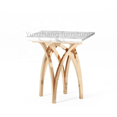 Einzigartige Entwurfs-Seite Sofa Table Living Room Furniture mit Metallfuß