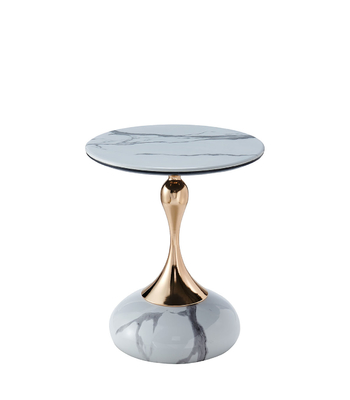 Großhandel moderner Seitentafel aus Edelstahl Fabrik Herstellung Ecktisch für Tee