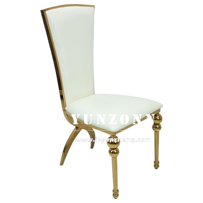 Große Luxusheiratsstühle für Braut-und Bräutigam-Chair Cross Back-Beine