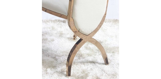Große Luxusheiratsstühle für Braut-und Bräutigam-Chair Cross Back-Beine