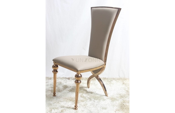 Große Luxusheiratsstühle für Braut-und Bräutigam-Chair Cross Back-Beine