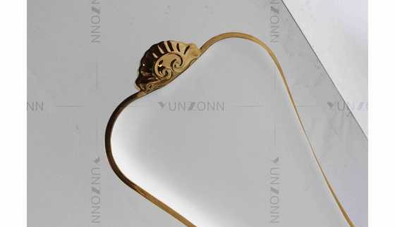 Hoher hinterer goldener Braut-und Bräutigam-Chair Elegant Wedding-Bankett-Stuhl