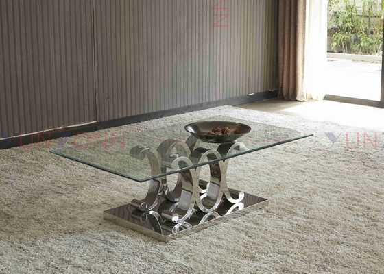 Modernes rechteckiges kleines Glas-Speisetisch stellte Sitzer 4 8 6 unter 10000 ein