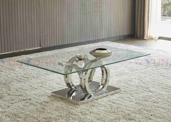 Modernes rechteckiges kleines Glas-Speisetisch stellte Sitzer 4 8 6 unter 10000 ein