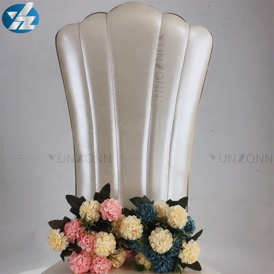 Eleganz-Stuhl mit hohem hinterem Entwurfs-China-Hersteller For Wholesale Miet für Ereignis