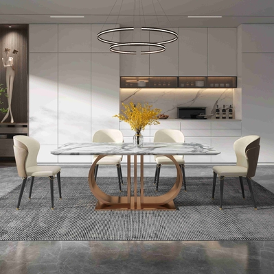 SUS 12 Fuß-Licht-modernes Luxus Speisetisch Esszimmer-Möbel