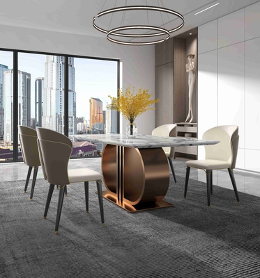 SUS 12 Fuß-Licht-modernes Luxus Speisetisch Esszimmer-Möbel
