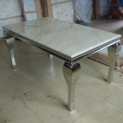 Europäischer Esszimmertisch der Silberhochzeit-Bankettisch-150X90X75