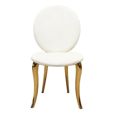 Guter Preis Moderne einfache italienische Art der ledernen hellen LuxusEsszimmer-Stühle der oberen Grenze, die Stuhl speist Online