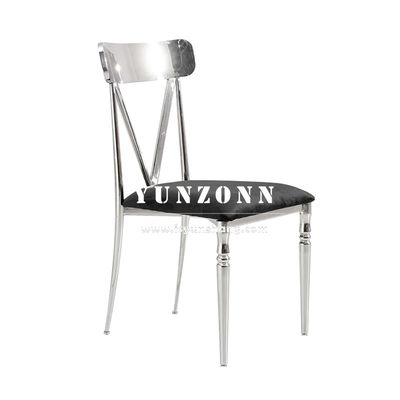 Guter Preis Hochrücken Schwarz Tufted Samt Esszessel Edelstahlbeine Hotelveranstaltung Esszimmer SS Möbelstühle Online