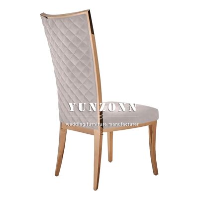 Guter Preis Skandinavische nordische Esszimmerstühle Edelstahl goldene Beine Chinesisches Esszimmer Zuhause SS Möbel Hochlehner Online