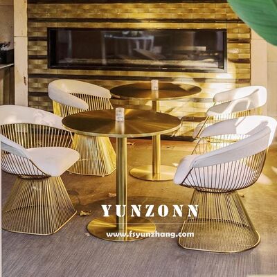 Guter Preis Großhandel Edelstahl Tischbeine Metallbürsten Esstischsohle Kaffeemöbel Online