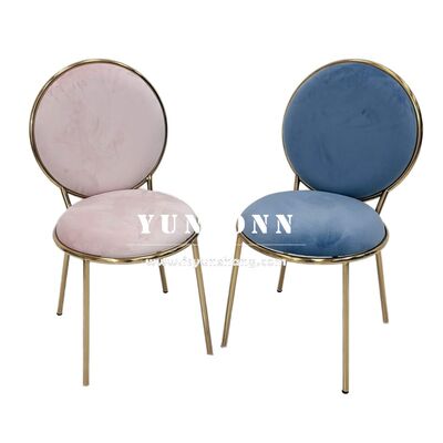 Guter Preis Großhandel Muscheln geformte Stuhl Gold Edelstahl Königliche Veranstaltung Party Stühle Hochzeitssaal Stühle für Veranstaltungen Luxus Online