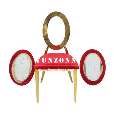 Guter Preis Luxuriöser, langlebiger Esszimmerstuhl mit abnehmbarem Kissen für Wohnzimmer, Flur, Bankett und Hochzeiten, Hotelmöbelverleih Online