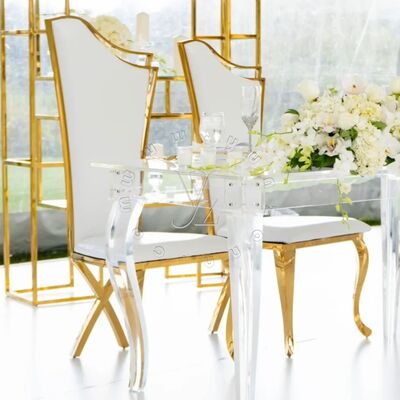 Guter Preis Heißer Verkauf Modernes Bauernhaus Design Metall Esszimmerstuhl für Hotelbankett und Esszimmer Möbel Online