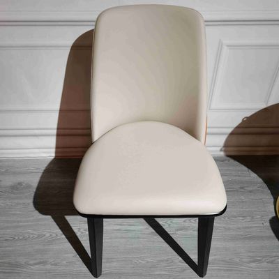 Guter Preis Das feste hölzerne moderne Hauptc$speisen der oberen Grenze sitzt lederne Rückenlehne aufgefüllten Esszimmer-Stühlen vor Online